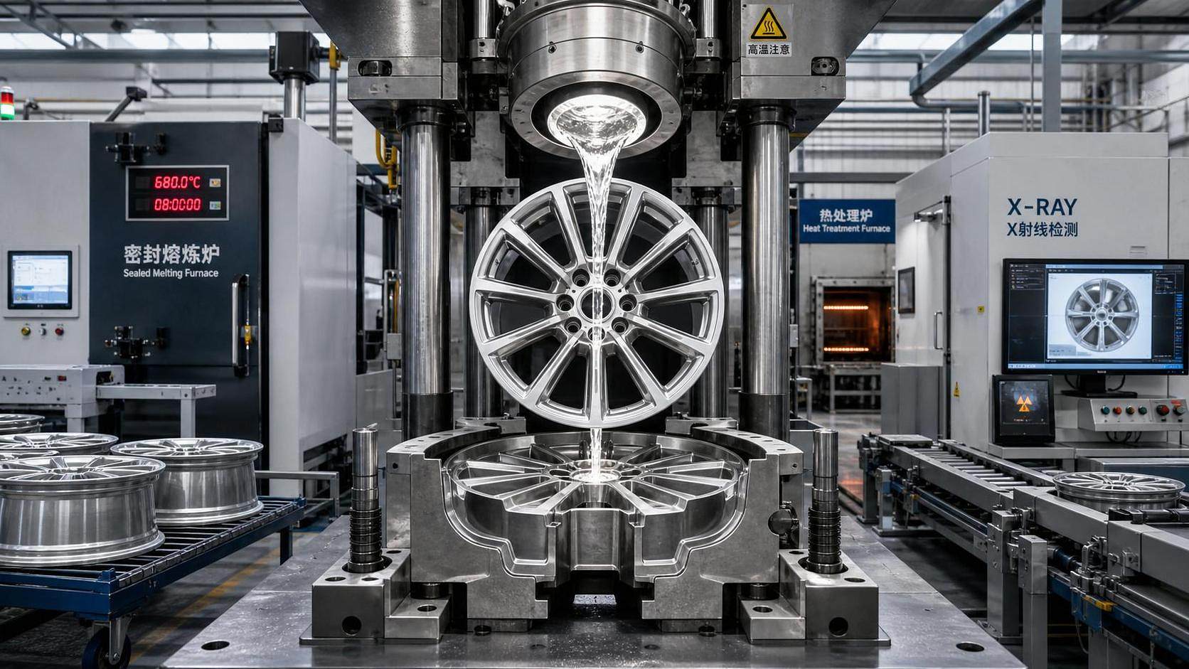 How Low Pressure Cast Alloy Wheels Are Made and What Affects Their Quality