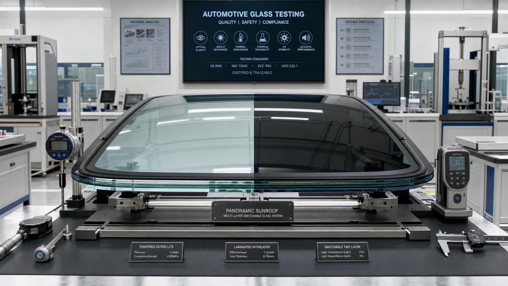 Sunroof Glass Systems Buying Guide: Materials, Dimming Options, and Safety Standards
