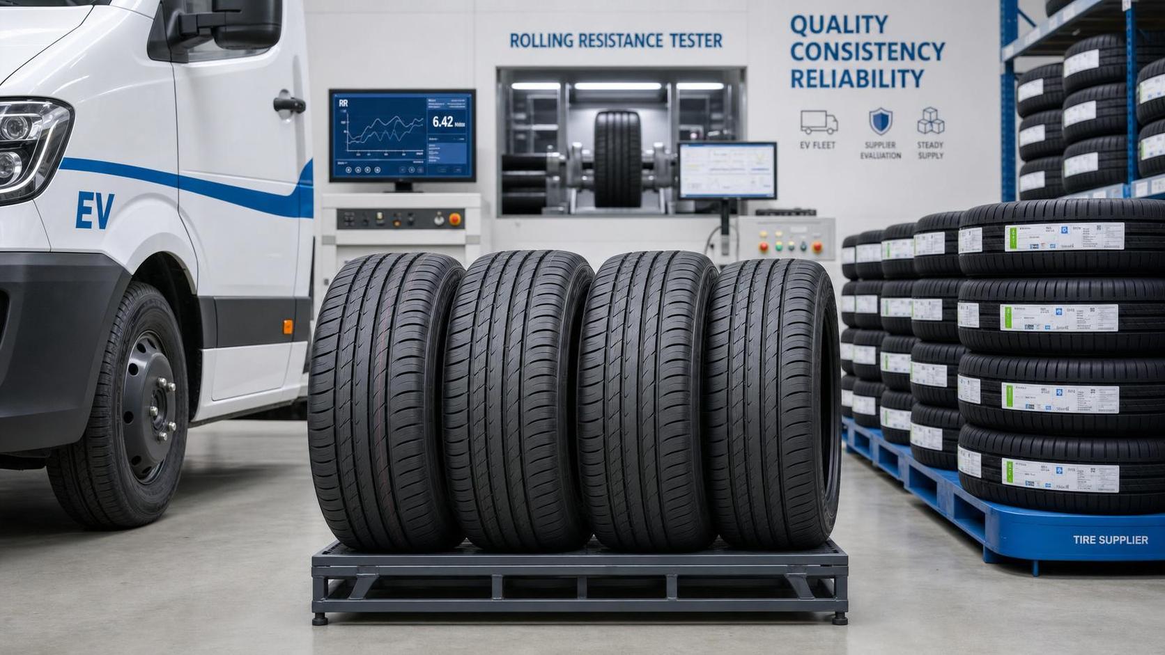 How to Evaluate a Low Rolling Resistance Tires Supplier for EV Fleets