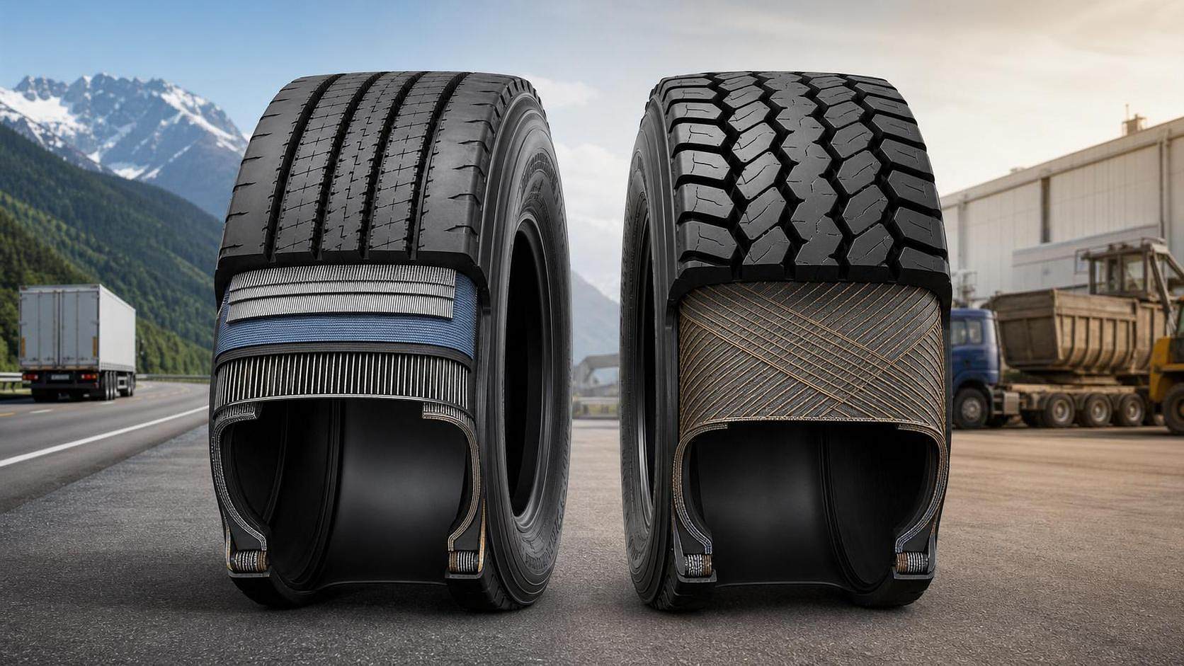 Steel Belt Radial Tires vs Bias Tires: Key Differences for Load, Heat, and Road Use Steel Belt Radial Tires vs Bias Tires: Key Differences for Load, Heat, and Road Use