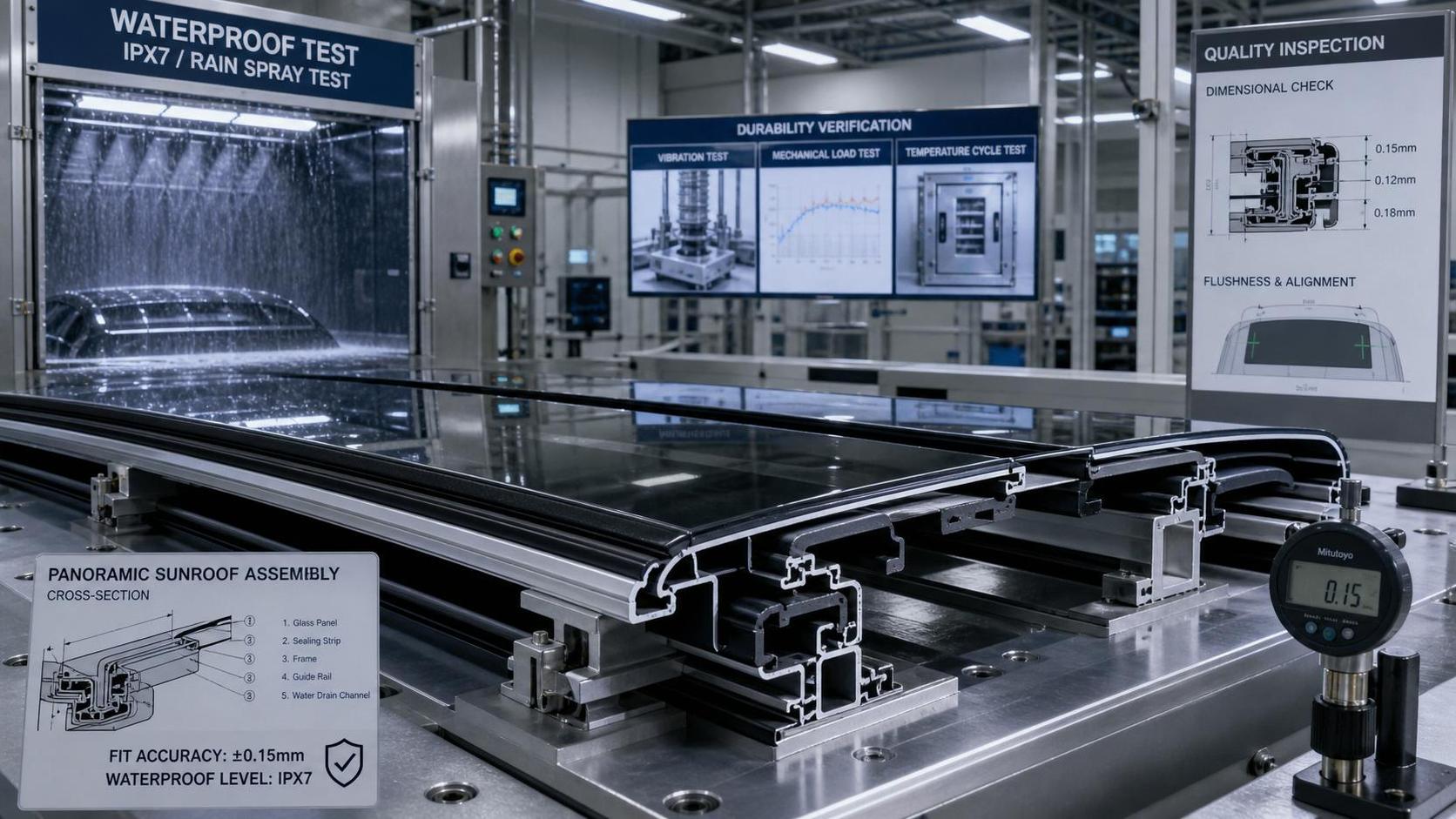 How to Evaluate Sunroof Glass Systems OEM Suppliers for Fit, Safety, and Warranty Risk