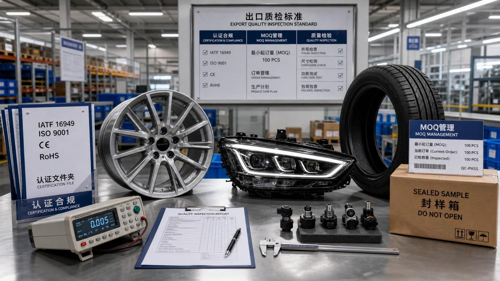 Choosing an Automotive Exterior Components Exporter: Certifications, MOQ, and Quality Checks