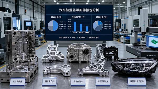 What Affects Automotive Lightweight Components Price? Materials, Volume, and Tooling
