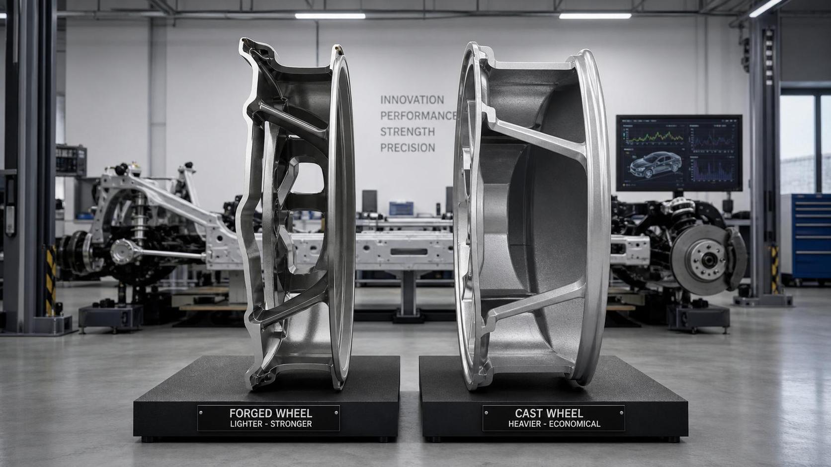 Forged vs Cast Alloy Lightweight Wheels: What Matters for Strength and Weight