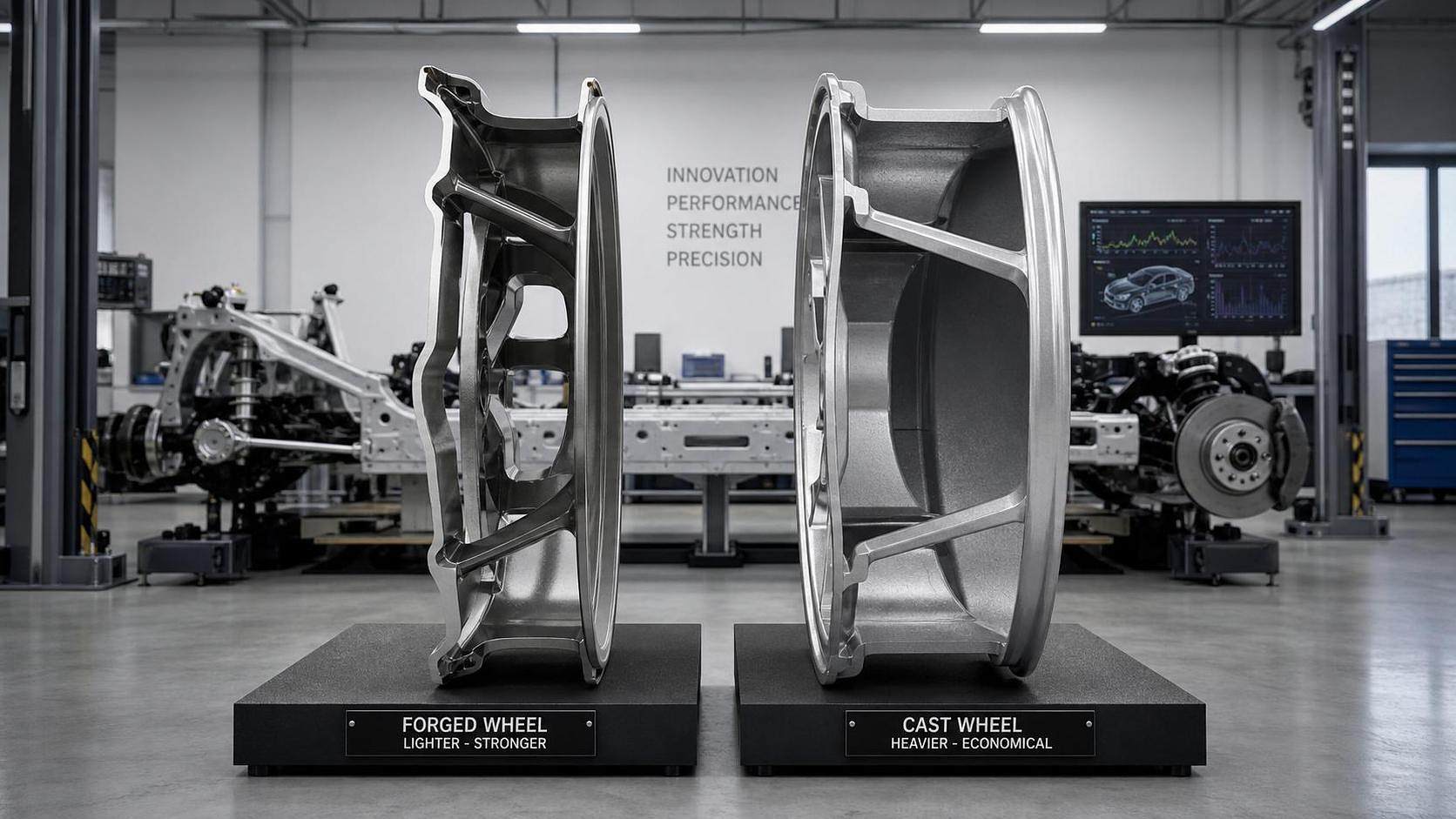 Forged vs Cast Alloy Lightweight Wheels: What Matters for Strength and Weight