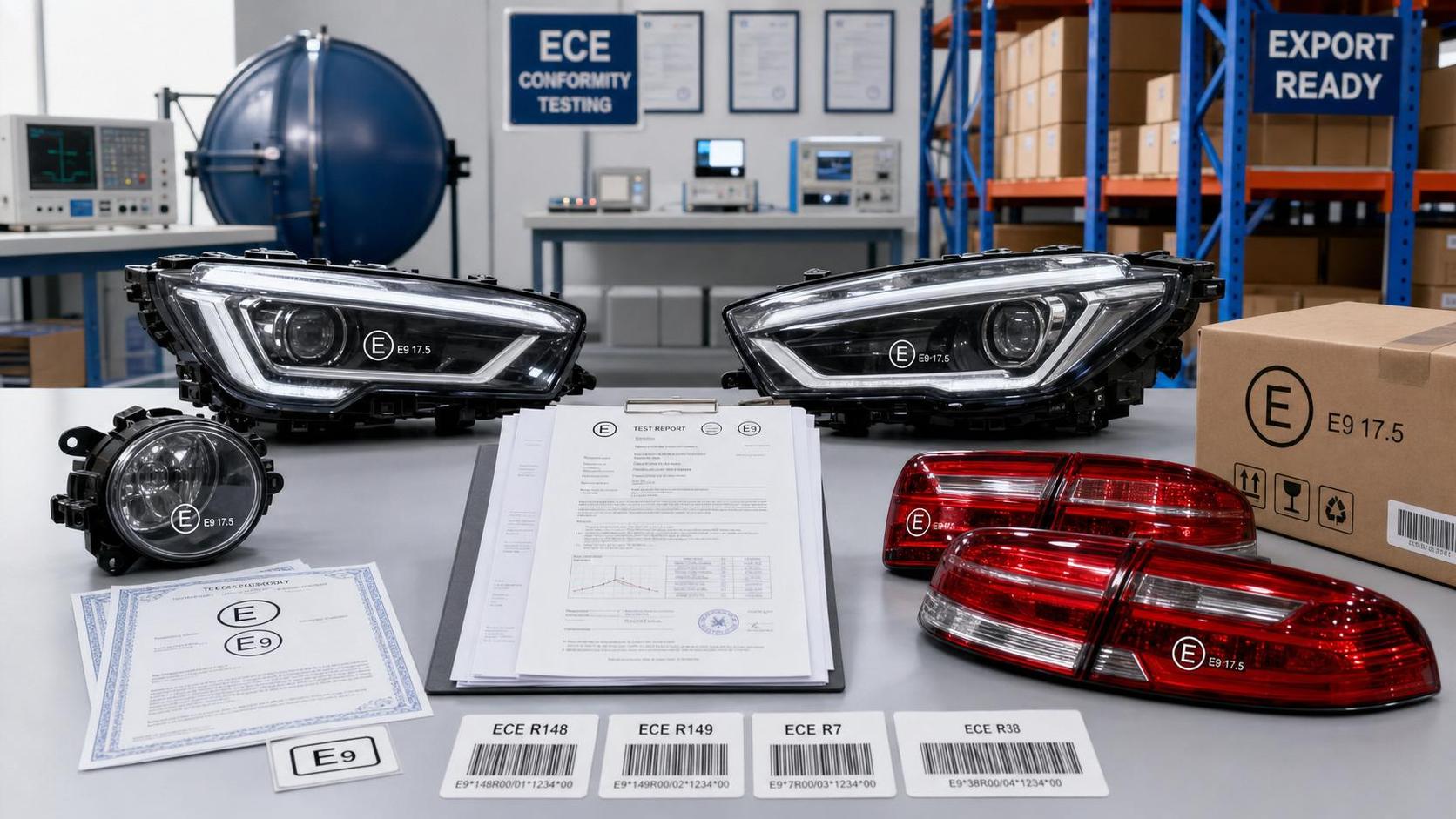 How to Verify ECE Compliant Lighting Distributors Before Cross-Border Sourcing