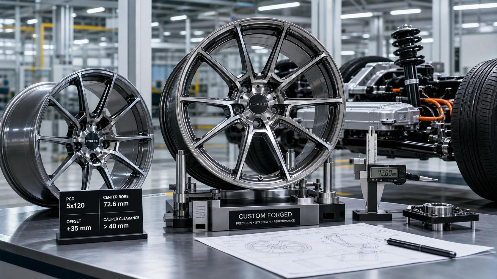 Custom Forged Wheels PCD Customization: Fitment Rules, Tolerances, and Ordering Checks