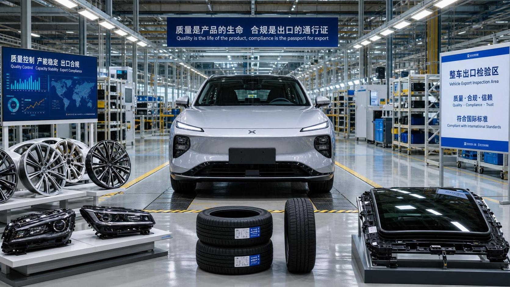 How to Evaluate a NEV Exterior Components Exporter for Quality, Capacity, and Compliance