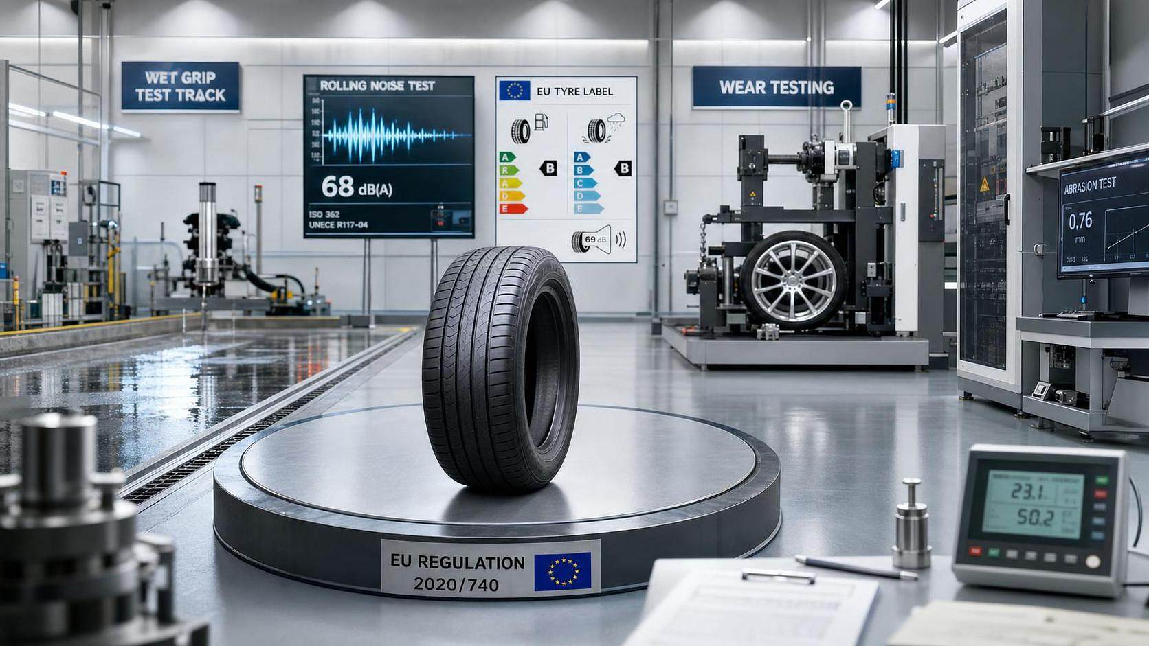 EU ECE R117-03 Takes Effect for EV Silent Tires