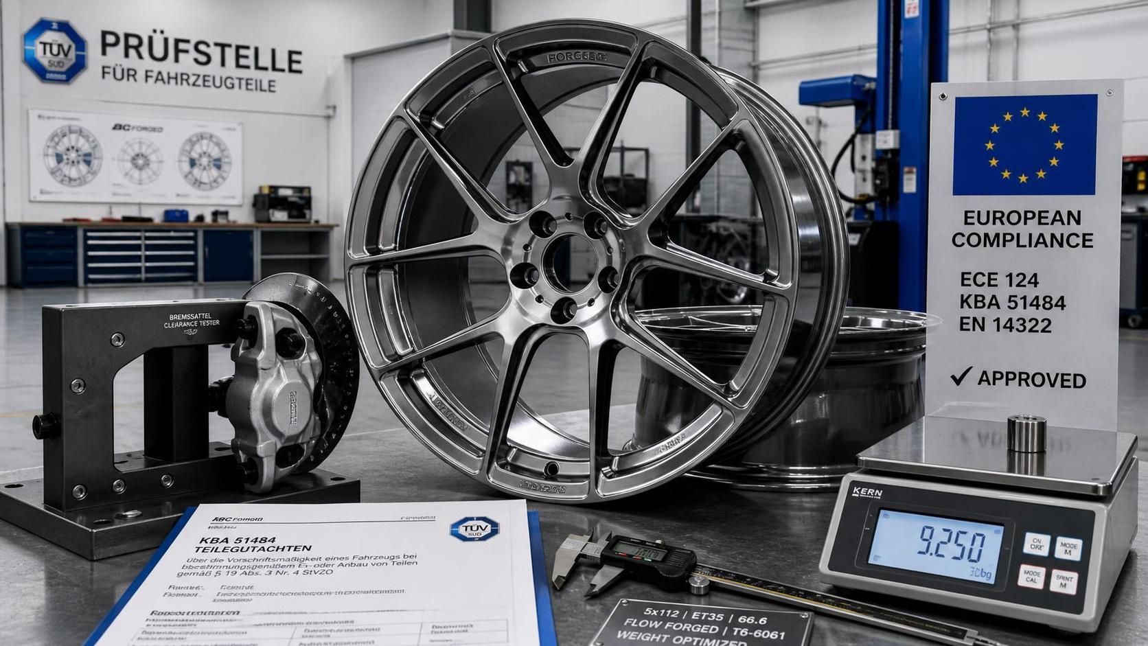 How to Evaluate Custom Forged Wheels in Europe for Fitment, Weight, and Compliance