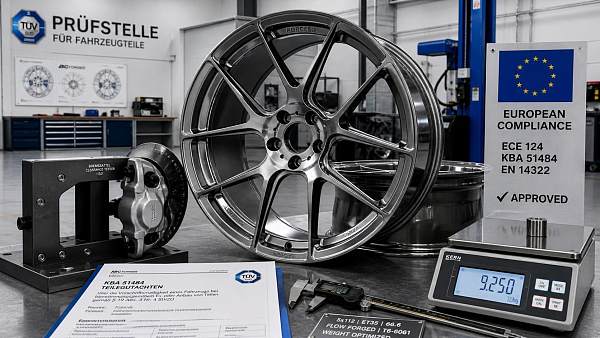 How to Evaluate Custom Forged Wheels in Europe for Fitment, Weight, and Compliance