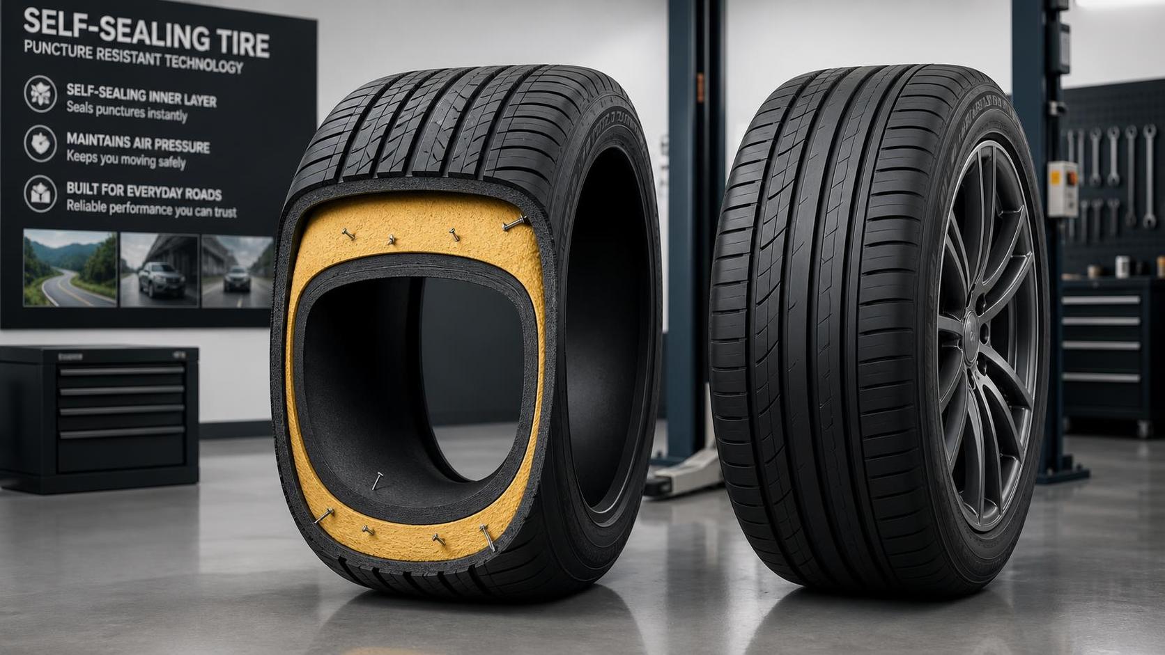 Self-Sealing Tires Explained: How They Work and When They Make Sense
