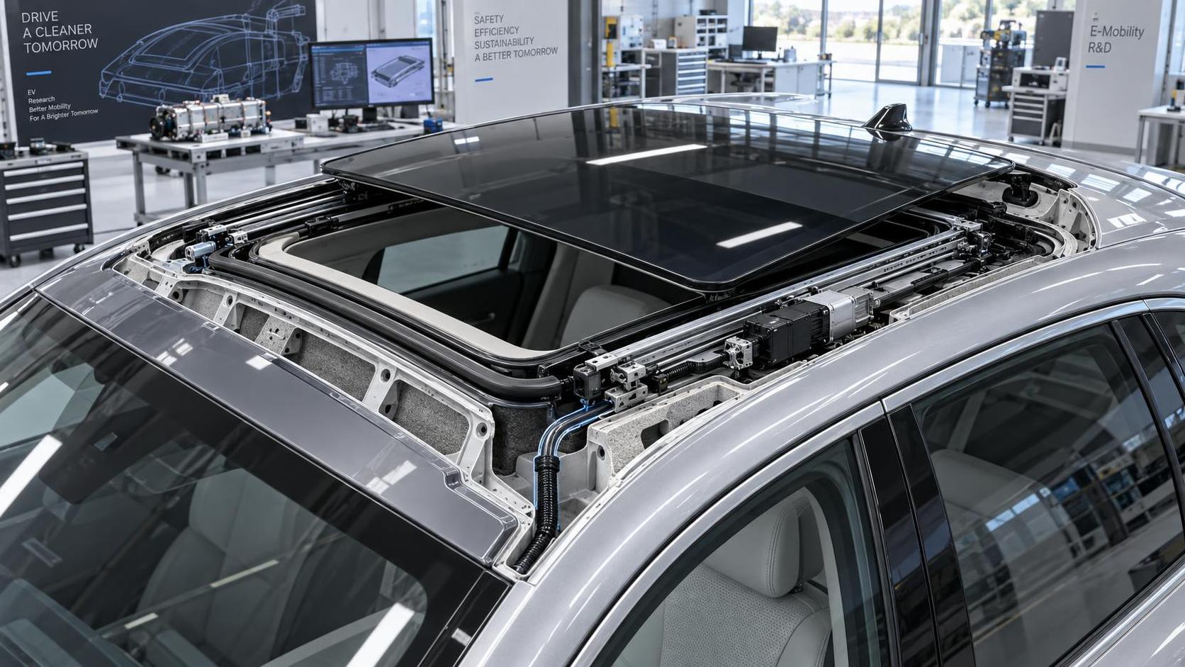 How to Specify an Electric Sunroof for Passenger Cars: Key Design and Safety Factors