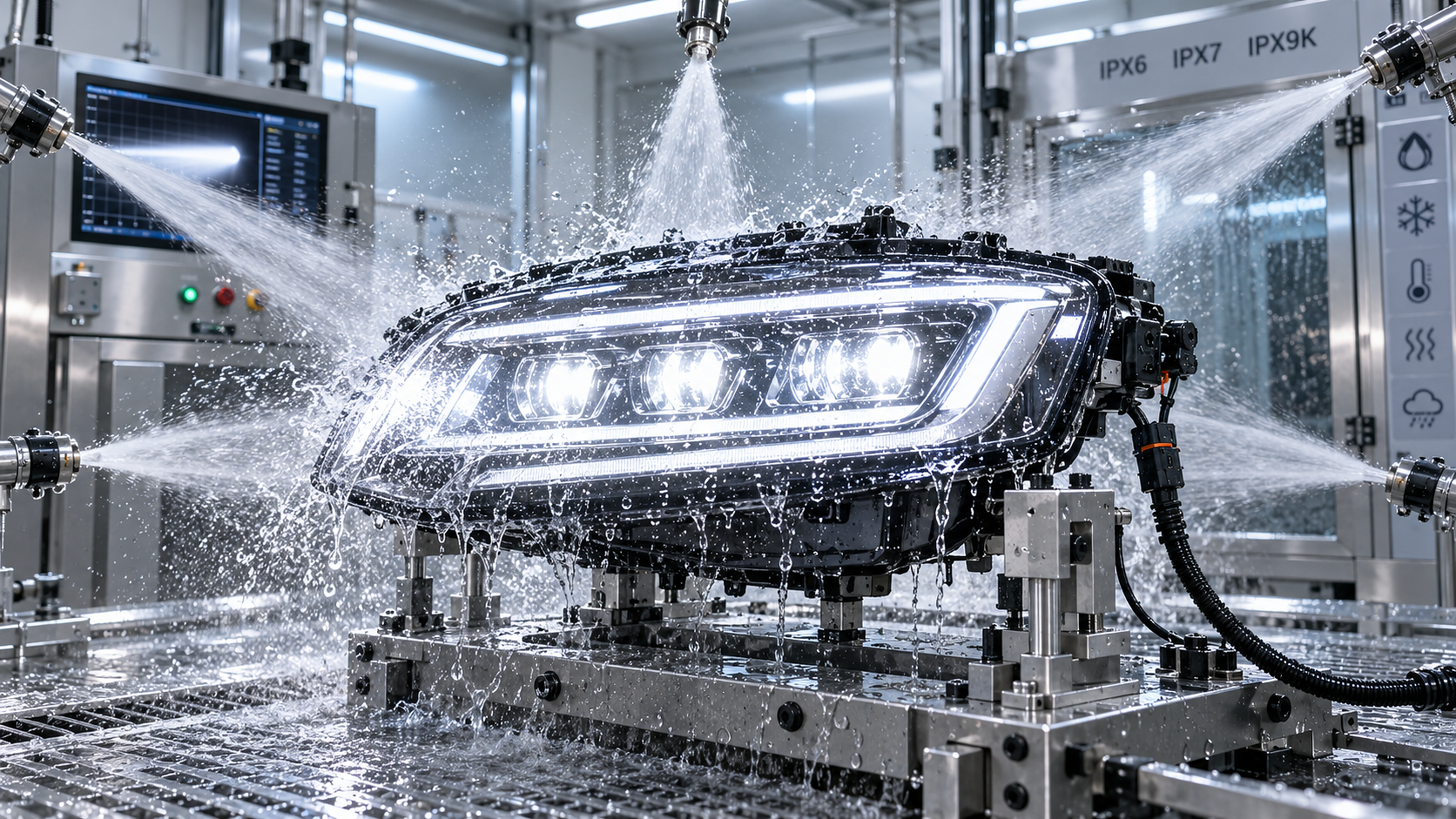 ECE-Compliant Waterproof Lighting: What Tests Prove Road-Ready Sealing?