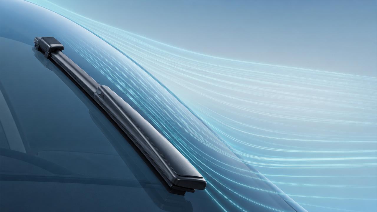 Evolutionary trends in aero flat wipers: aerodynamic drag reduction versus rain-clearing efficiency trade-off Evolutionary trends in aero flat wipers: aerodynamic drag reduction versus rain-clearing efficiency trade-off