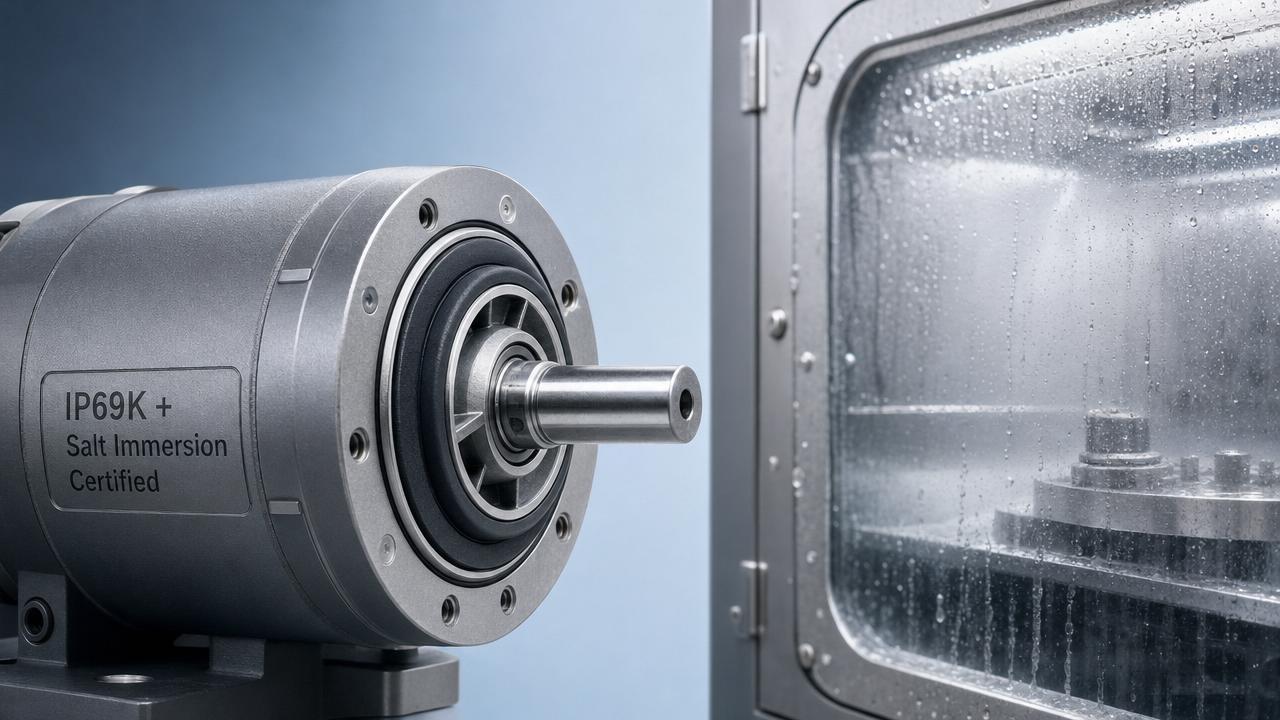 Irreplaceable technology in integrated wash wipers: sealed motor longevity under salt-spray testing