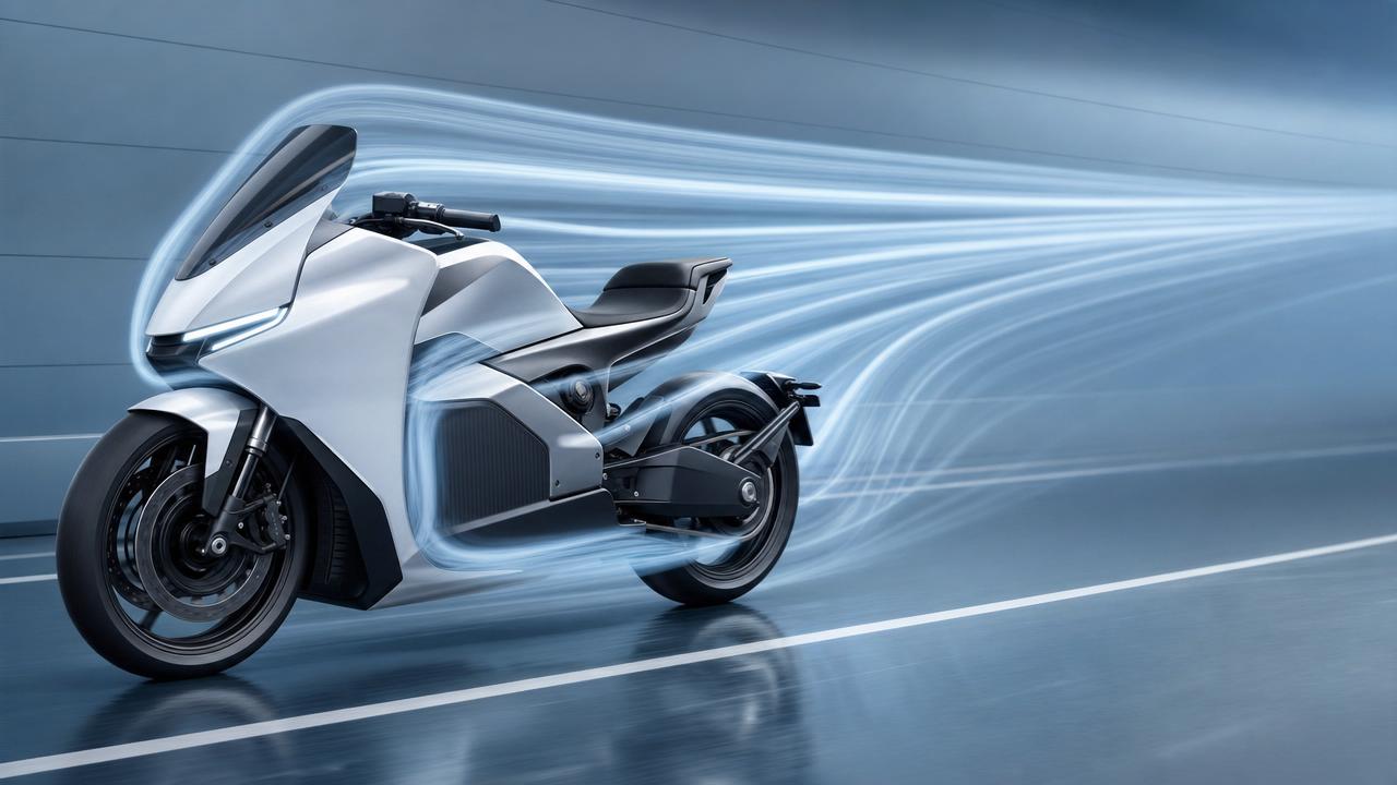 How Aerodynamics Improves E-Moto Range at Speed