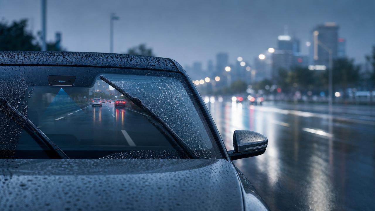 How do smart wiper sensors reduce safety risks on roads?