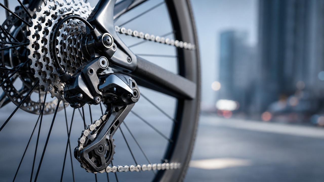 How does a bicycle derailleur affect shifting accuracy?