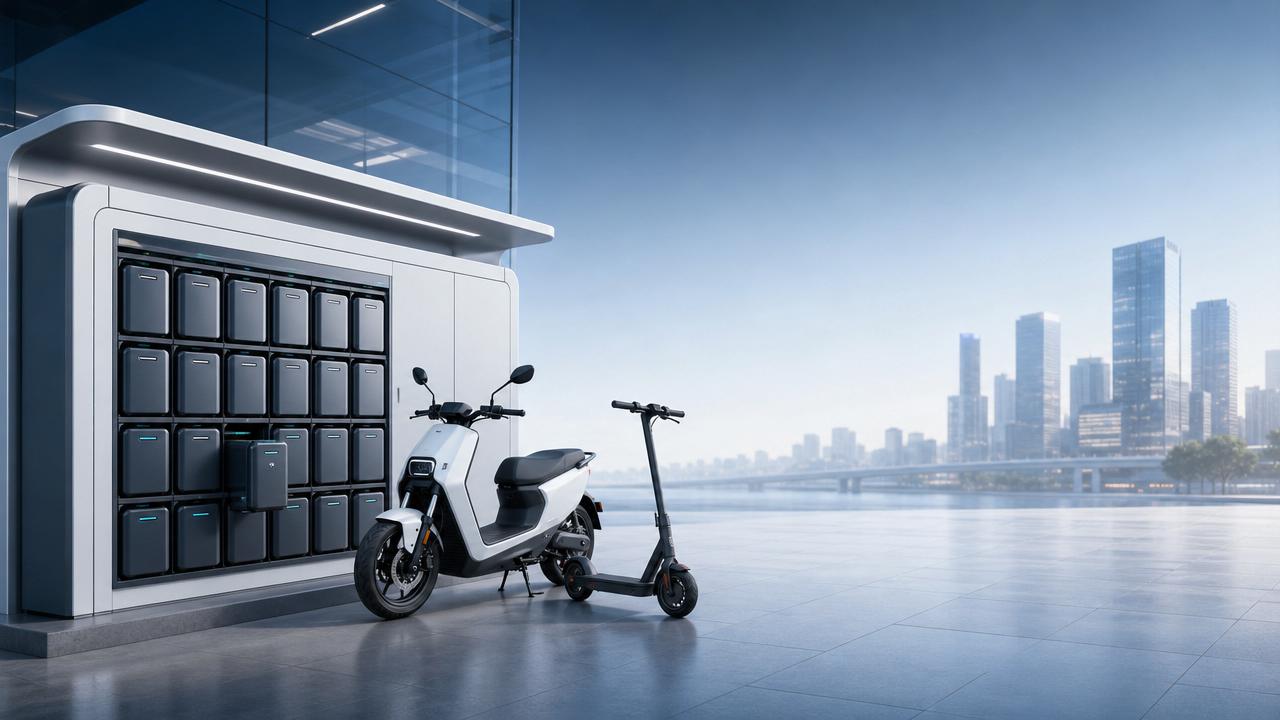 Can battery-swapping networks reduce fleet downtime?