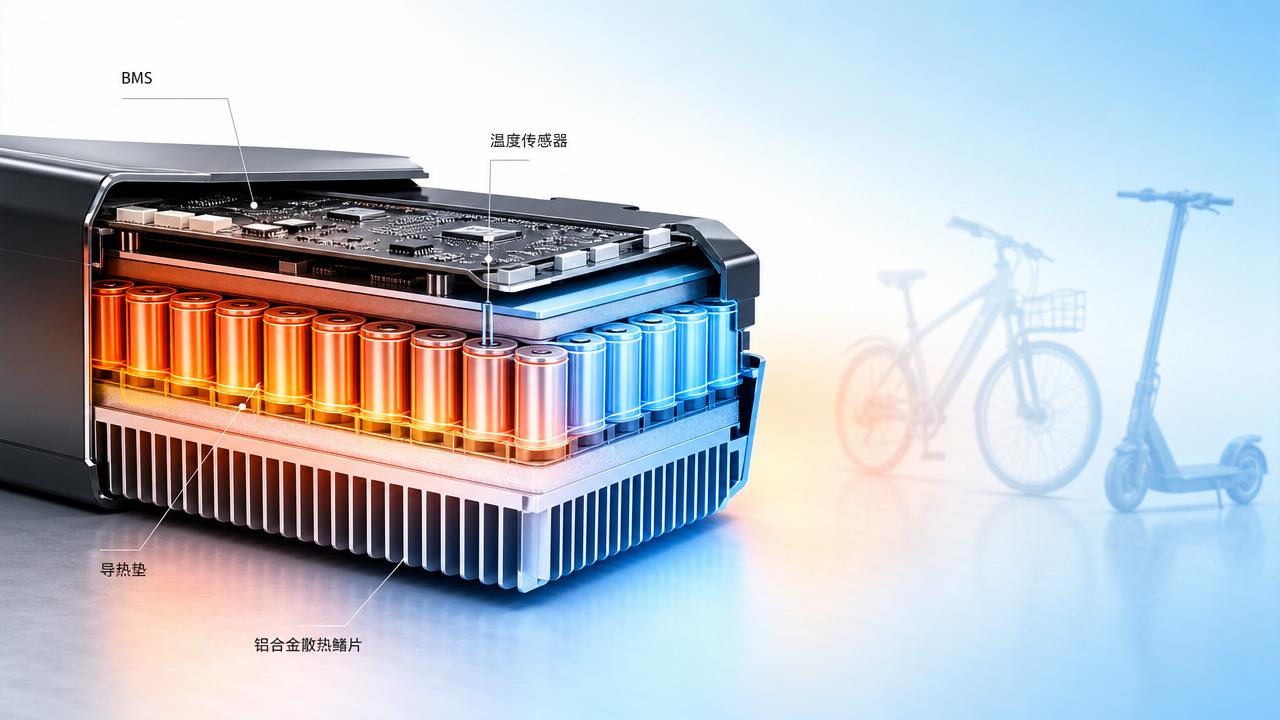 How does thermal management protect battery safety?