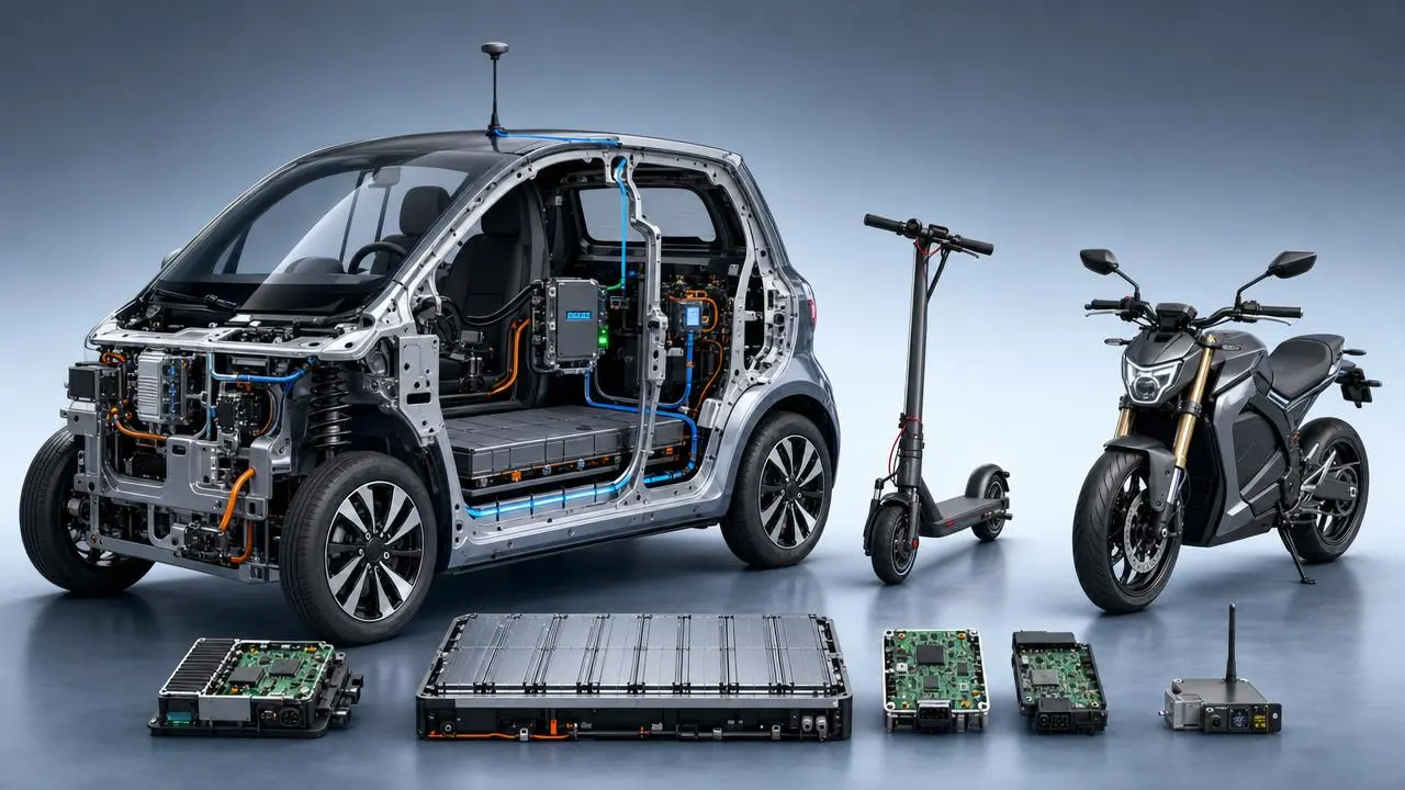 IoT Module Integration for Light EVs: How to Compare CAN, GPS, LTE, and Power Requirements