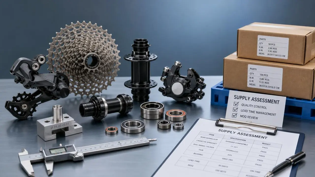 How to Evaluate a Bicycle Components Supplier for Quality, Lead Times, and MOQ