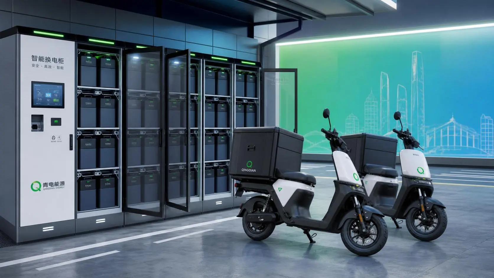 Battery-Swapping Networks for Motorcycles: Key Cost Drivers and Deployment Models