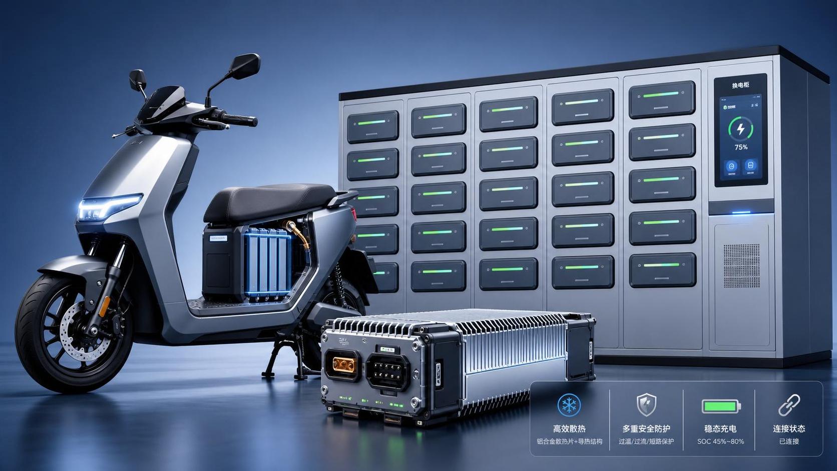 Thermal Management for Swappable Battery Scooters: Key Design Factors to Compare