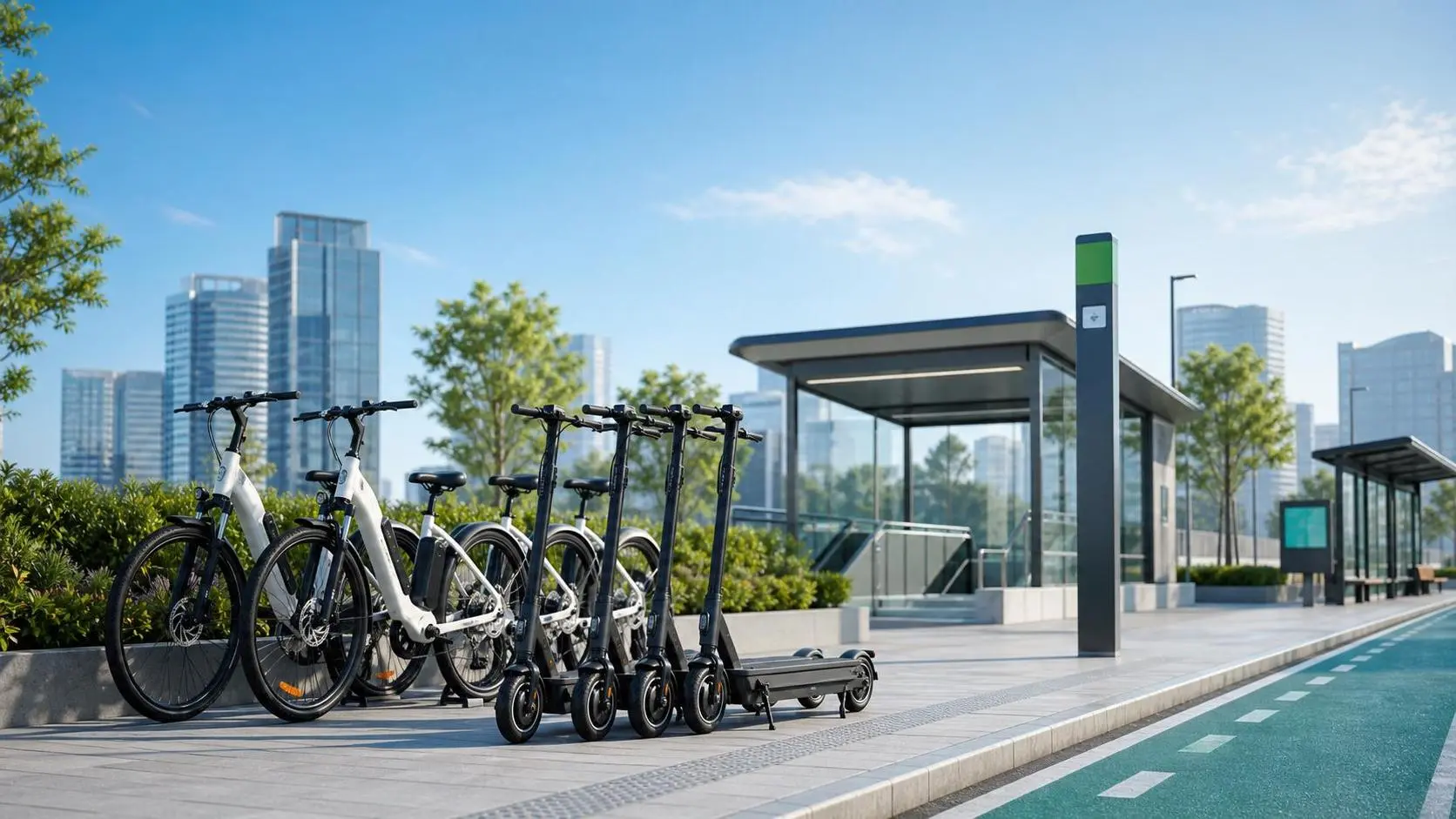Low Carbon Commuting Options: E-bikes, Foldable Scooters, and Public Transit Compared