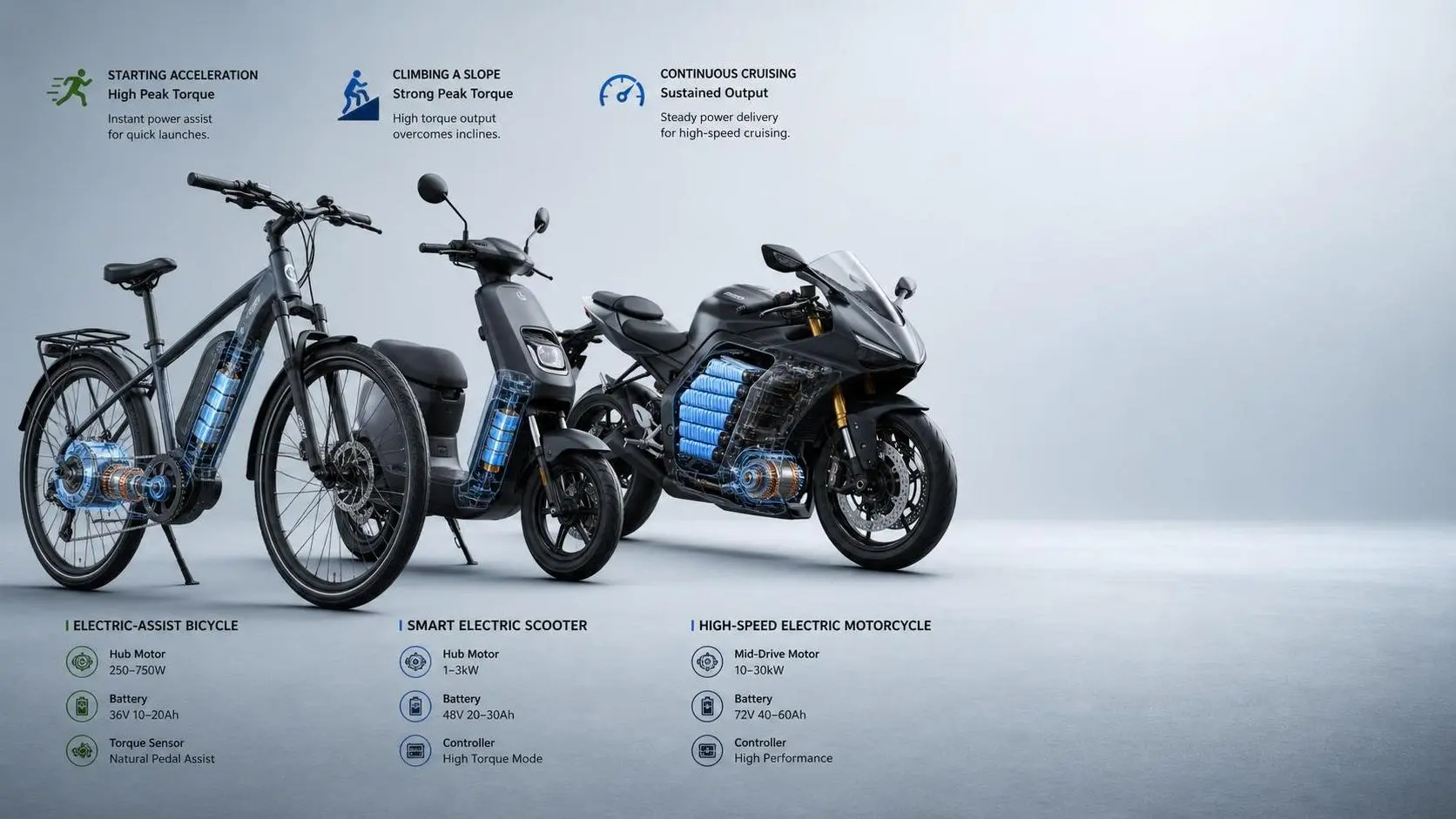 Electric Torque Trends in E-Mobility: How Peak vs Continuous Output Affects Ride Performance