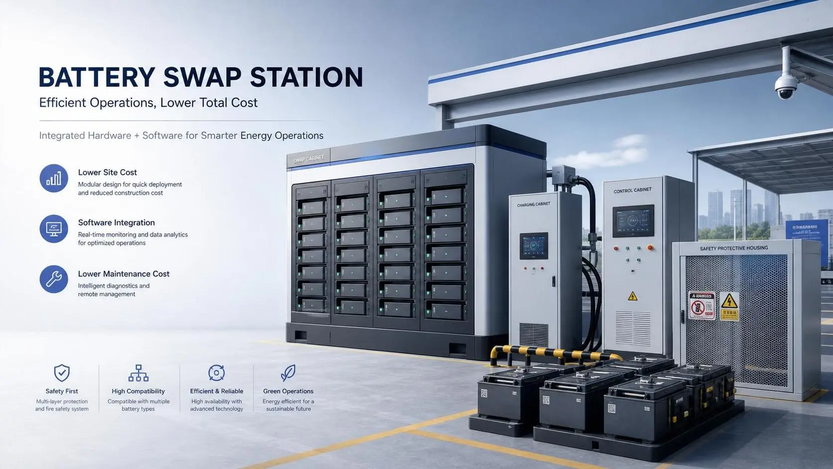 Battery Swapping Network Cost Breakdown: Hardware, Site Fees, and Maintenance