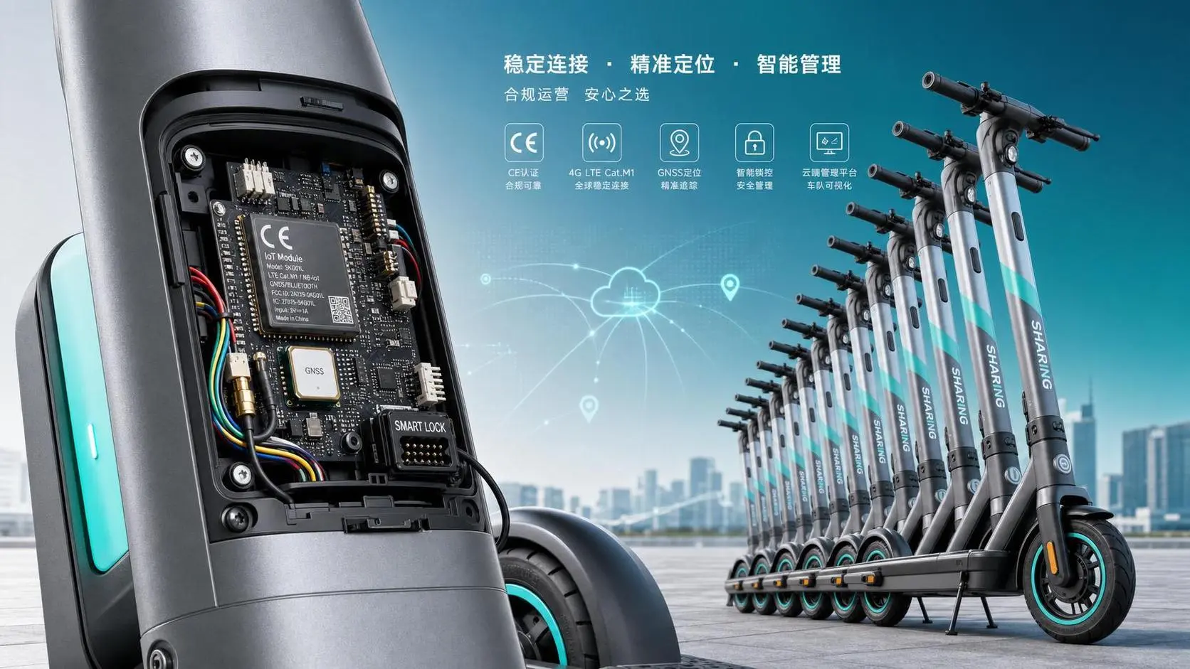 How to Choose CE-Certified IoT Scooter Modules for Shared Fleet Compliance