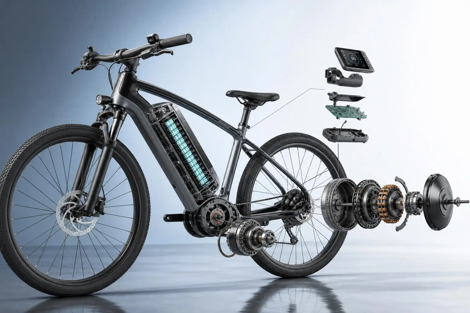 E-Bike Technology Explained: Motor Types, Battery Range, and Control Systems
