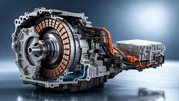 High-voltage flat-wire motors: efficiency vs integration cost