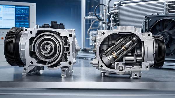 Scroll AC Compressor vs Swash Plate: Key Efficiency Differences