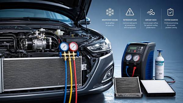 Automotive Air Conditioning Problems: Common Faults and Fixes