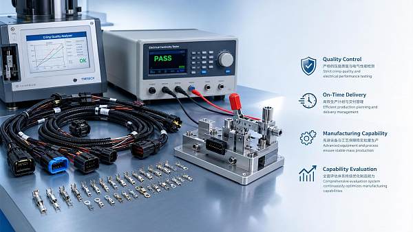 How to Evaluate a Motor Harness Manufacturer for Quality and Lead Time