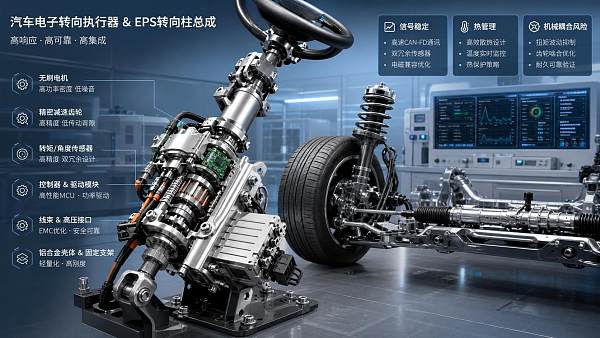 Automotive Actuators for Steering: Key Failure Risks in EPS Integration