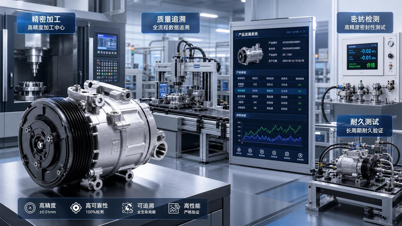 What an Automotive Air Conditioning Compressors Factory Reveals About Quality