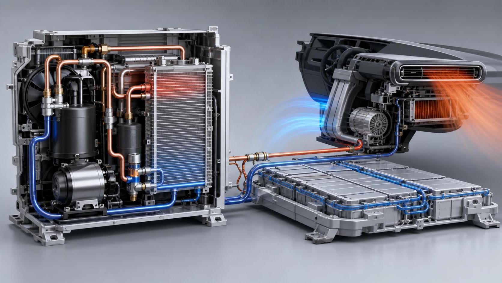 Heat Pump Refrigerant Cycle Explained for Better EV Heating Efficiency