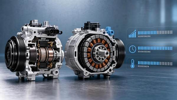 Electric Compressor Brushless vs Brushed: What Changes in Efficiency and Life