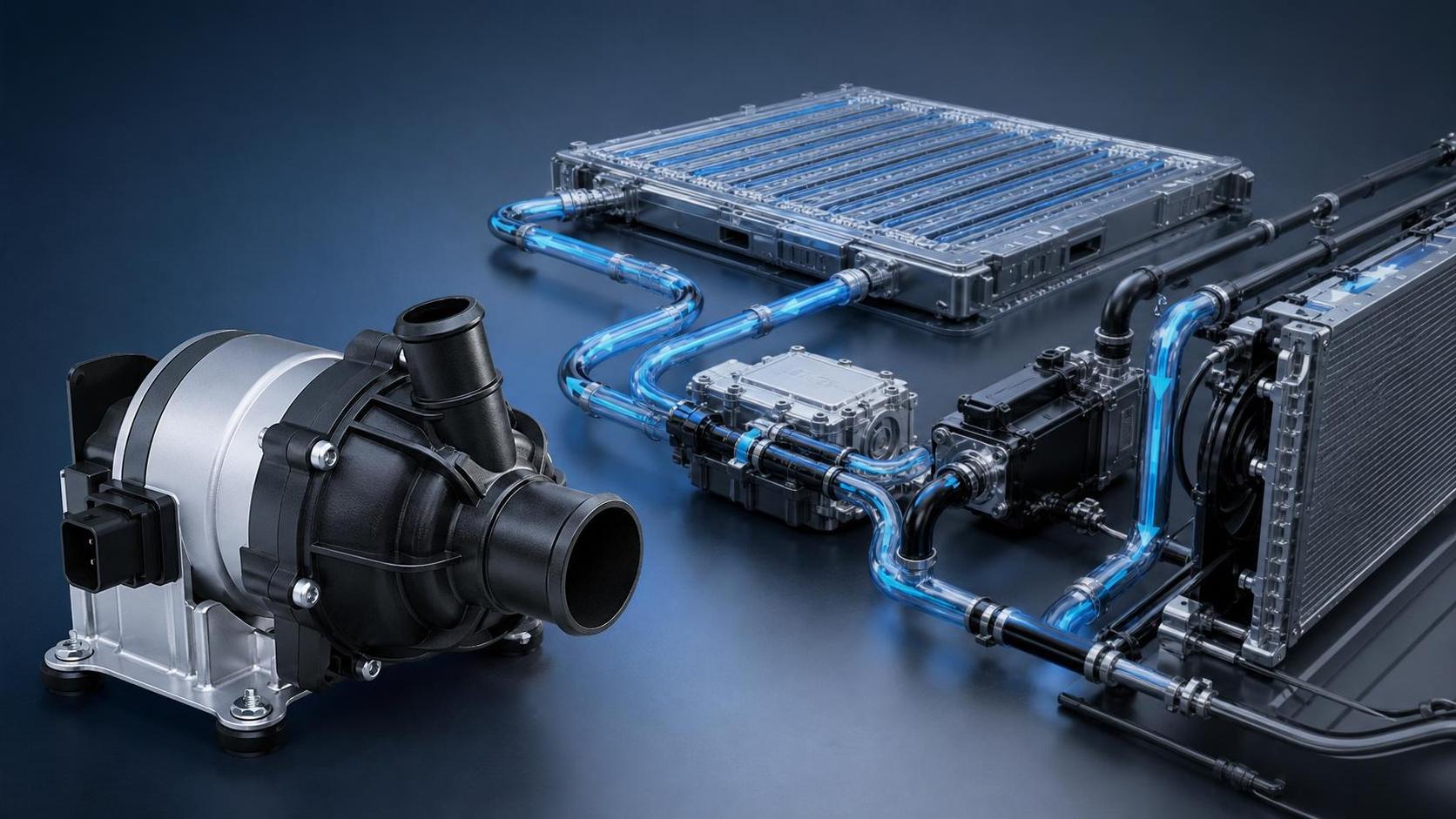 48V Coolant Pump Selection: Flow Rate, Noise, and Thermal Control Trade-Offs