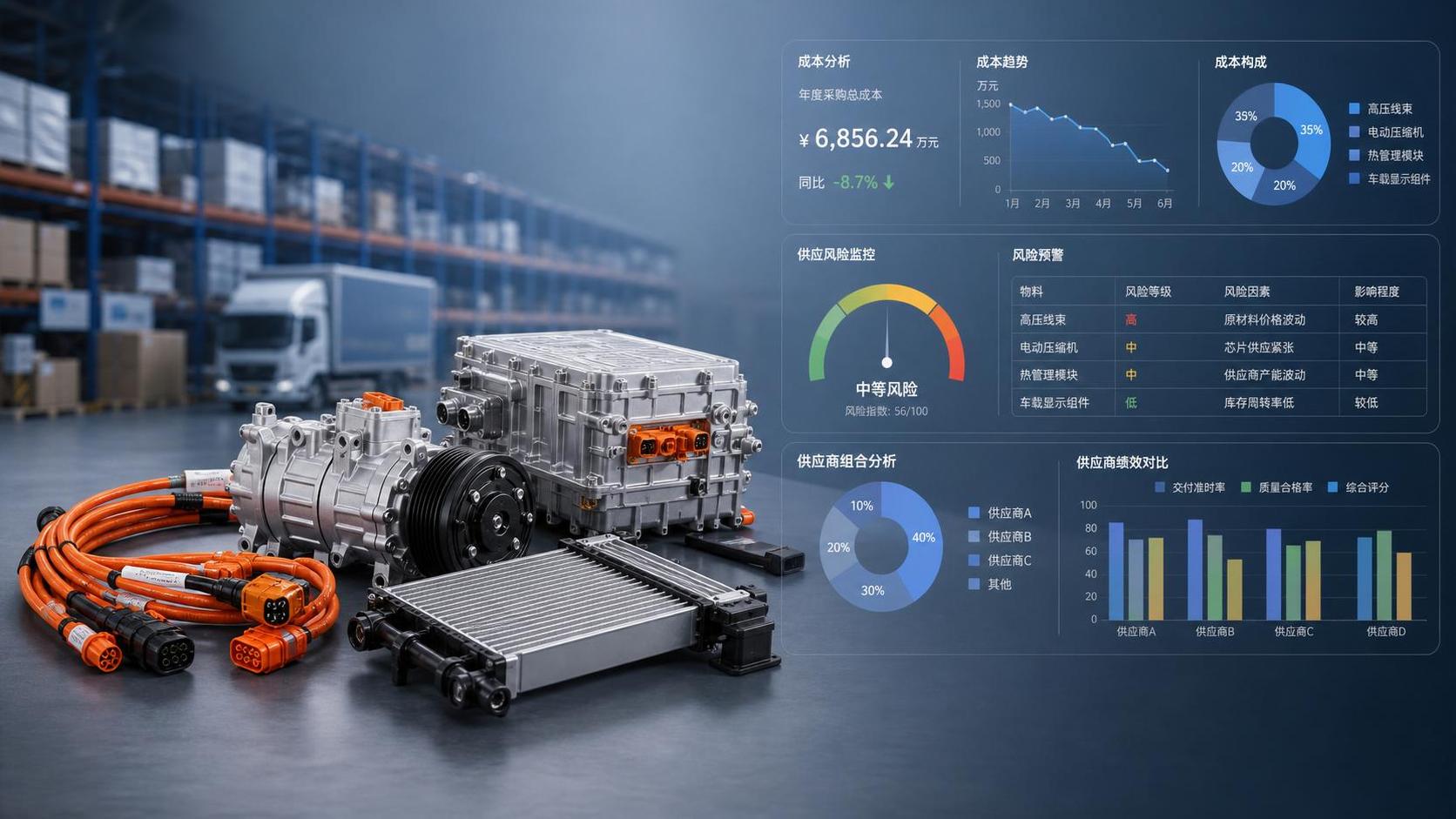 Automotive Procurement Strategy: Cost, Supply Risk, and Supplier Mix