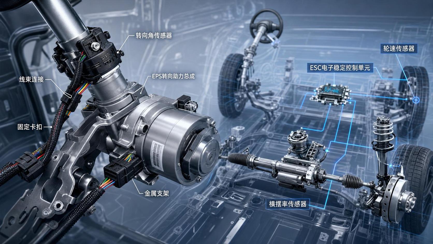 How Steering Angle Sensors Support Stability Control Accuracy
