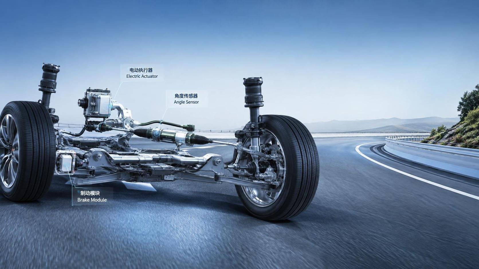 How does vehicle motion control support safer steer-by-wire systems?