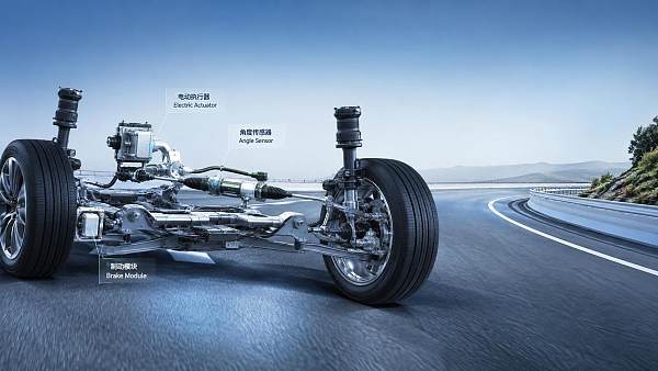 How does vehicle motion control support safer steer-by-wire systems?