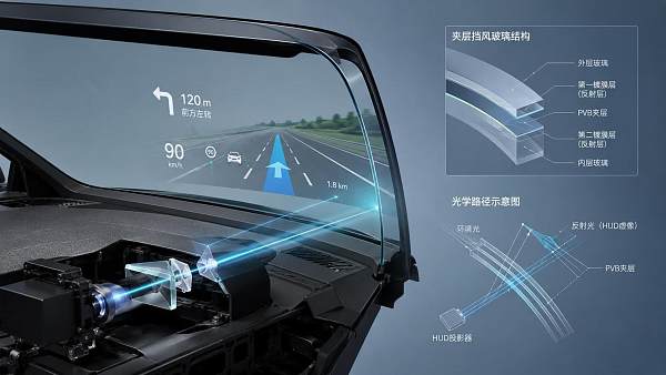 How to choose an AR-HUD projector for different windshield designs
