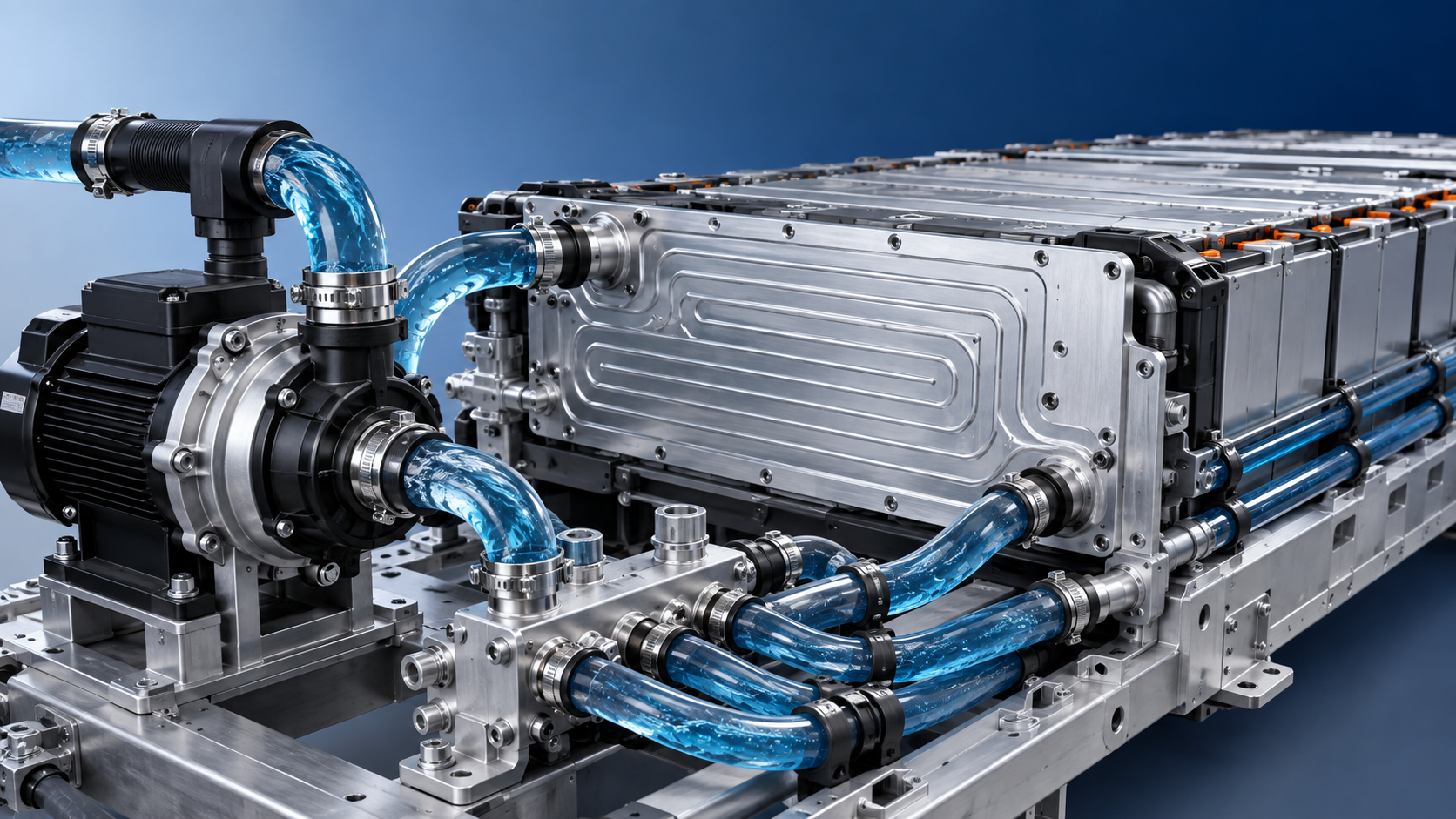 How to size an automotive cooling systems pump for EV battery loops
