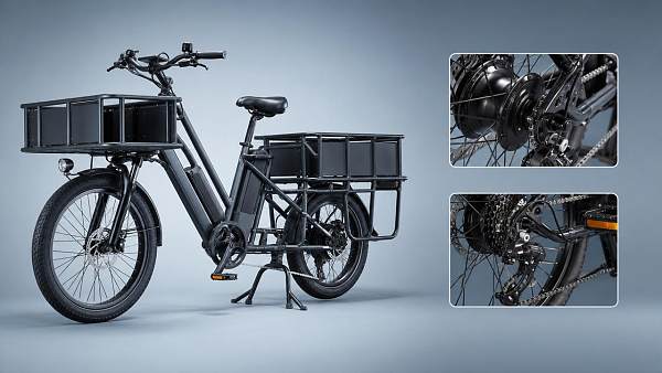 Bike Transmission Options for Cargo E-bikes: Hub or Derailleur?